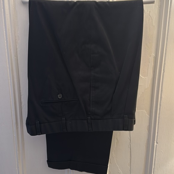 Men’s black Brooks Brothers Chino’s size 37/30 - Picture 2 of 3